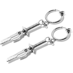Toji Fushiguro Earrings,Anime Fushiguro Toji Cosplay Prop Pendant Ear Clips Costume Props Accessories