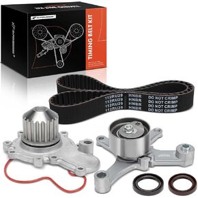 A-Premium Engine Timing Belt Kit with Water Pump Compatible with Chrysler, Dodge & Plymouth Cars - Breeze, Cirrus, Stratus, SX 2.0, Neon - 2.0L