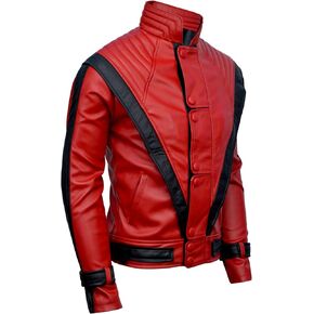 Thrilled by the Song - Red & Black Cosplay Jacket - FAUX Leather - Singer Cosplay