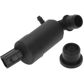ACROPIX Windshield Washer Pump W/Grommet Windshield Washer Fluid Pump Fit for Ford Focus Transit Windshield Wiper Pump No.BV6117K624AB - Pack of 1