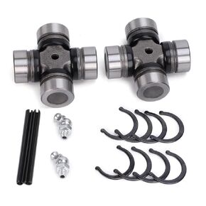 2 حزمة عمود محرك أمامي U-Joint OEM # 2202015 2203703 3235500 3235616 3260104 لـ Pola-RIS ATV UTV RZR ATP Pola-RIS Ranger Sportsman Xplorer Hawkeye Magnum Scrambler Xpedition Front U-Joints Set