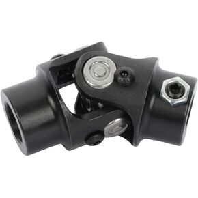 ECCPP 5/8-36 X 3/4 Round Smooth Steering Universal joints black single U-Joint Shaft