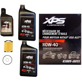 Can Am Defender Hd7 Outlander 500 700 Xps 0W40 Oil Change Kit 9779481