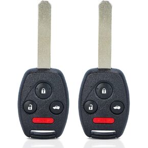 Replacement Smart Remote Car Key Fob for Honda Accord Sedan 2008-2012 Pilot LX EX 2009-2015 KR55WK49308 267T-5WK49308 5WK49308 313.8MHz ID46 Chip 4Buttons