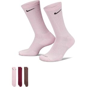 Nike Everyday Plus Cushioned Training Crew Socks (3 Pairs) Adult, Size L