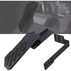 Dead Pedal Foot Rest Pad Compatible With Jeep Wrangler JK JL JLU 4xe Gladiator JT 2007-2023 Foot Rest Dead Pedal