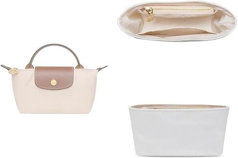 jiesinlov Purse Organizer Insert for Handbags,Felt Bag Organizers Suitable for Le Pliage Large (Felt-Large) in Saudi Arabia