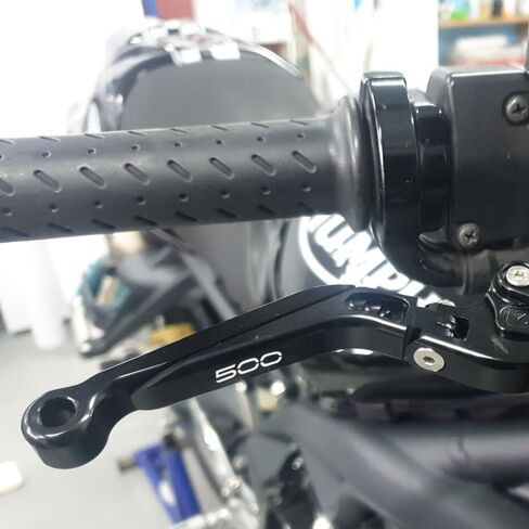 For Ninja 500 Z500 NINJA500 SE 2024 2023 2022 2021 2020 Motorcycle Accessories Adjustable Foldable Extendable Scooter brake Clutch lever Handle ninja500 z500 se (Black Black Red) in Kuwait