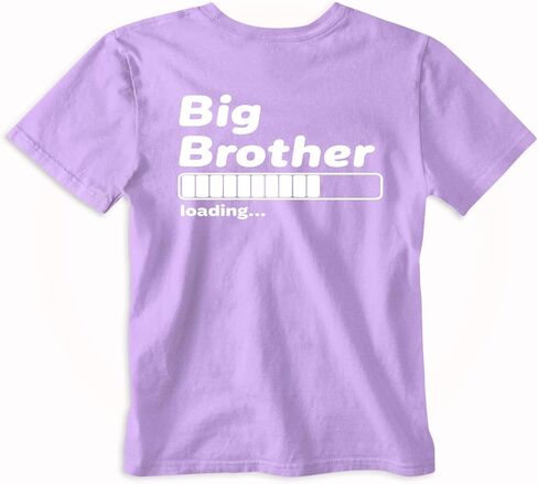 Big Brother Loading... - Toddler Outfits - Funny Sibling Announcement Tee Cute Boy T Shirt Clothes in Kuwait