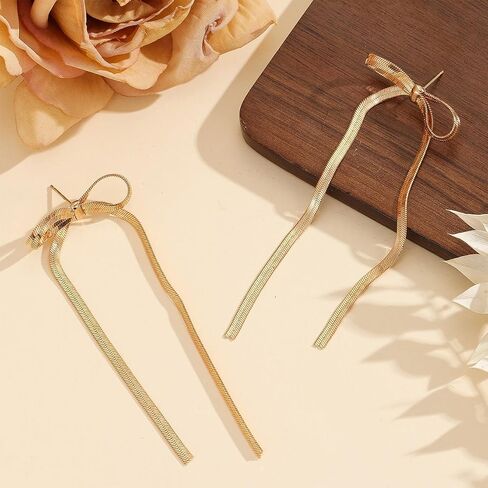 Bow Earrings for Women Sparkly Rhinestone Bow Earrings Red Earrings for Women Pearl Bow Earrings Womens Gifts for Valentines Day in Saudi Arabia