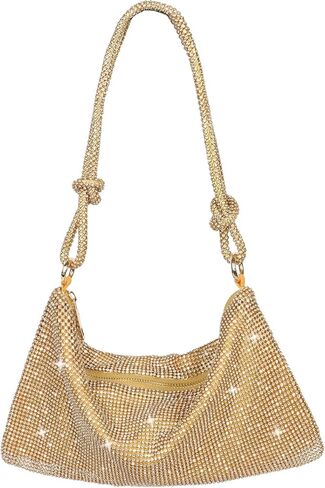 Lady Evening Clutch Handbag Sparkling Women's Clutch Purses Glitter Handbag Classic Shoulder Bag for Wedding Prom Party in Saudi Arabia
