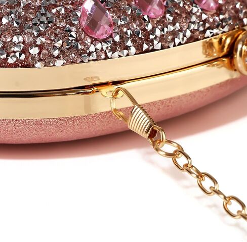 Rhinestone Evening Clutch Purses for Women, Party Crystal Purses Diamond Handbag Weddings Formal Bag in Saudi Arabia