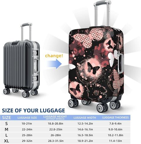 Cute Alpacas Luggage Suitcase Covers Elastic Washable Llama Luggage Protector Travel Suitcase Protective Cover For Kid And Adult, Xl (Fit 29-32 Inch Luggage) in Saudi Arabia