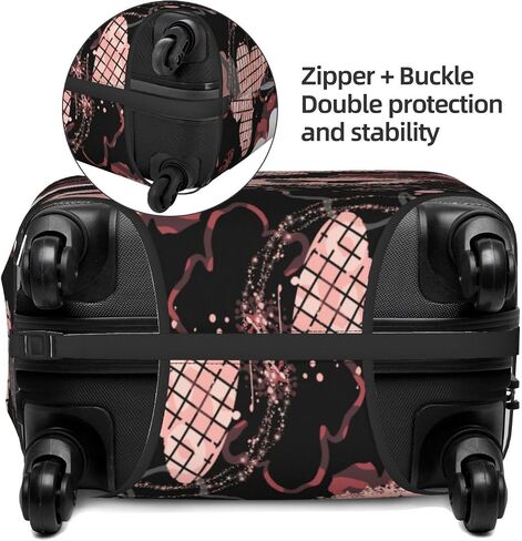 Cute Alpacas Luggage Suitcase Covers Elastic Washable Llama Luggage Protector Travel Suitcase Protective Cover For Kid And Adult, Xl (Fit 29-32 Inch Luggage) in Saudi Arabia