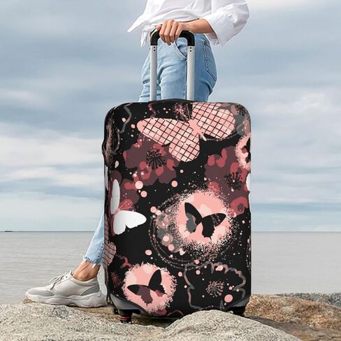 Cute Alpacas Luggage Suitcase Covers Elastic Washable Llama Luggage Protector Travel Suitcase Protective Cover For Kid And Adult, Xl (Fit 29-32 Inch Luggage) in Saudi Arabia