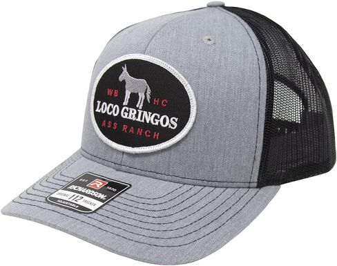 WHISKEY BENT HAT CO. Loco Gringos Adjustable Snapback Trucker Hat in Kuwait