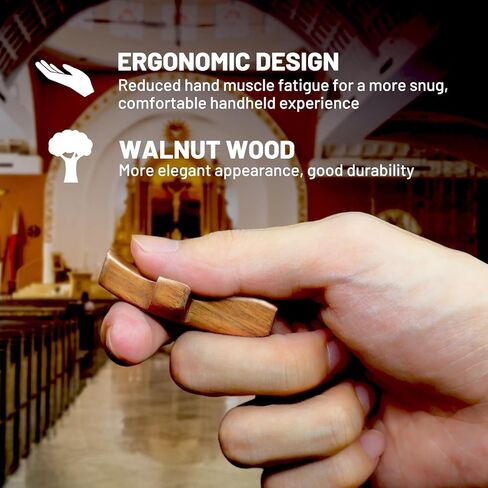 Orgcity Cross My Heart, Encouragement Gift, Black Walnut Prayer Cross, Comfort For Handheld, Relieve Anxiety For Youself, Family & Friends, Religious Gift For Children Men Women (1 PCS) in Saudi Arabia