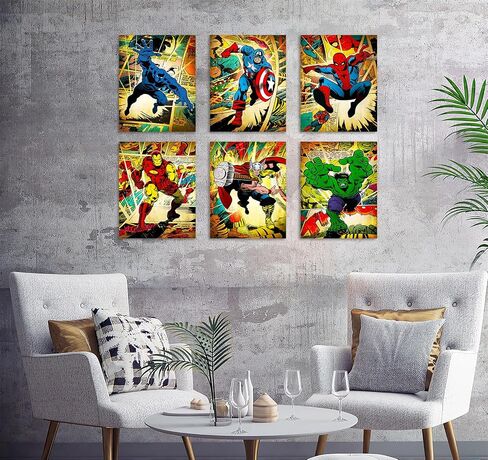 Melanie Martinez Poster Canvas Wall Art Decor Print Picture Paintings for Living Room Bedroom Decoration Set of 6 Prints, 8x10 Inch Unframed in Saudi Arabia