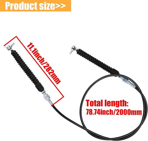 Heavy Duty Shift Control Cable Compatible with Polaris 7081209 Ranger 500 700 2005 2006 2007 2008 2009 2010 2x4 4x4 6x6 Gear Selector in Saudi Arabia