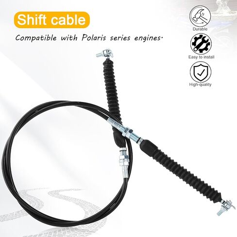 Heavy Duty Shift Control Cable Compatible with Polaris 7081209 Ranger 500 700 2005 2006 2007 2008 2009 2010 2x4 4x4 6x6 Gear Selector in Saudi Arabia