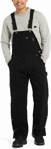 Wolverine Men's Sawmill Insulated Duck Bib Overall, Whiskey, L in Saudi Arabia