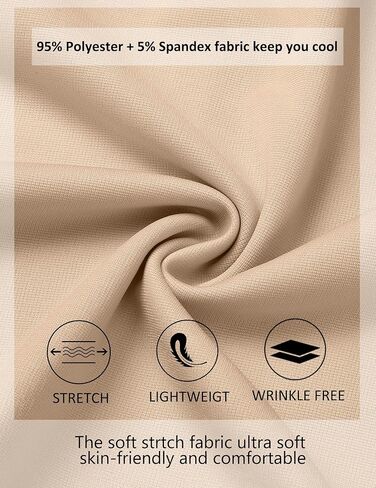 شورت رجالي كاجوال من COOFANDY برباط خصر مطاطي خفيف الوزن ومطاط للصيف مع جيوب in Kuwait