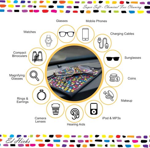 Ed Hicks XL Soft Microfiber Sunglasses Pouches Glasses Cases Slip in Eyeglasses Pouch Bag with Drawstring—7.5"x 4.7"— Black in Saudi Arabia