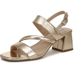 LifeStride Womens Celia Slingback Strappy Dress Sandals Siena Beige 9.5 W
