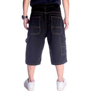 Jean Shorts Baggy Y2k Cargo Shorts Jorts Men Vintage Skateboard Dance Shorts