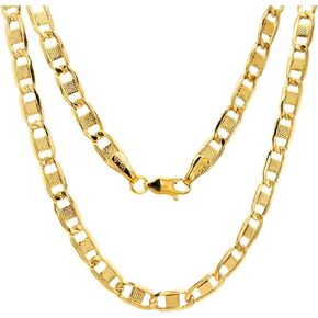 JEWELHEART قلادات ذهبية عيار 14 قيراط للنساء سلسلة فالنتينو مقعرة من الذهب الحقيقي 2.65 مم 3.65 مم 4.65 مم قطع ألماس وصلات مسطحة للرجال سلسلة ذهبية عيار 14 قيراط 16 بوصة 18 بوصة 20 بوصة 22 بوصة 24 بوصة