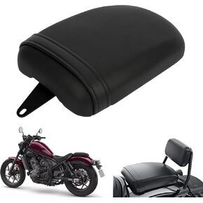 Rebel 1100 Rear Seat - PSLER Rear Passenger Seat Pillion Back Seat accessories for Rebel 1100 CMX 1100 ABS 1100DCT 2021 2022 2023 2024