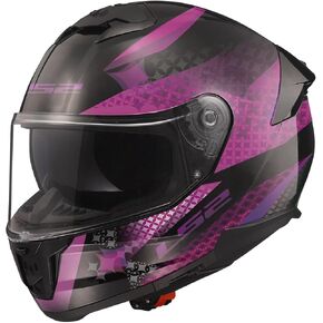 LS2 Helmets Stream II Full Face Motorcycle Helmet W/ SunShield