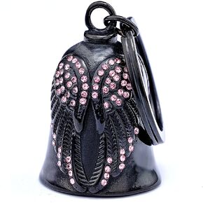 Motorcycle Women Bells - Motorcycle Angel Bell For Men Women,Bell Biker Accessory,Guard Riding Safety