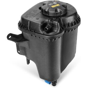603-361 Coolant Reservoir Radiator Expansion Tank with Sensor& Cap Compatible with 2007-2019 BMW X5, 2008-2019 BMW X6 Replaces# 17138621092 17137552546 17137647290
