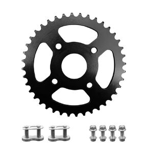 40 Tooth Rear Sprocket for 40/41/420 Chain 40mm Bore Fit for Coleman BT200X CT200U CT200U-EX CT200U-EXR Baja TrailMaster MB200 Massimo MB200 196cc 200cc 6.5hp Powersports Mini Bike Go Kart
