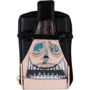 Loungefly Disney Nightmare Before Christmas Mayor Lenticular Accordion Zip Around Wallet