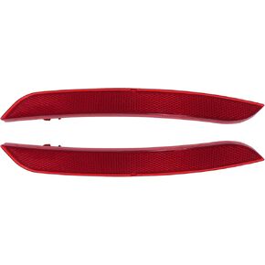 ApplianPar 2Pcs Rear Driver and Passenger Side Bumper Reflector for 328d 428i 430i 440i 320i 328i 335i ActiveHybrid 3