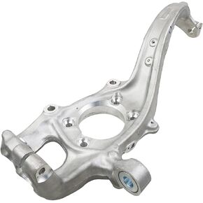 Steering Knuckle Front Left Replacement for 2010-2012 2.0L A4 A5 Quattro Q5 S4 w/320mm w/345mm M14 8K0407253Q New Flynsu