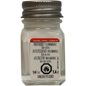 Testors Enamel Paint .25oz-White Gloss