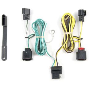 Curt Manufacturing 56109 Vehicle-Side Custom 4-Pin Trailer Wiring Harness, Fits Select Dodge Journey without LED Lights