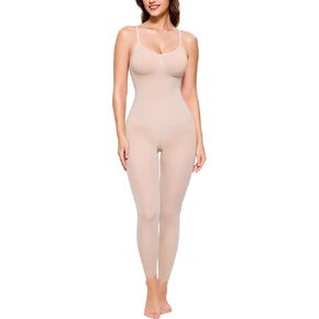 BRABIC Tummy Control Shapewear for Women Compression Leggings Full Body Seamless Faja Body Shaper Bodysuit