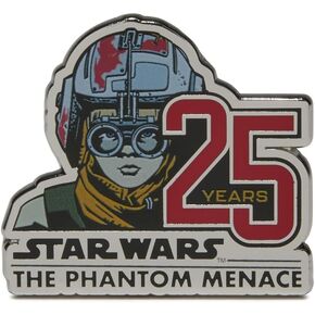 STAR WARS THE PHANTOM MENACE 25 YEARS ENAMEL PIN x DIFF