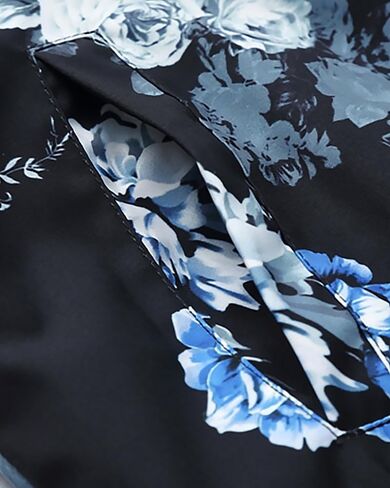 HENGAO Men's Stylish Floral Bomber Jacket in Saudi Arabia