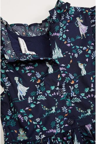 Janie and Jack Girl's Toile Disney Frozen Dress (Toddler/Little Kids/Big Kids) in Saudi Arabia