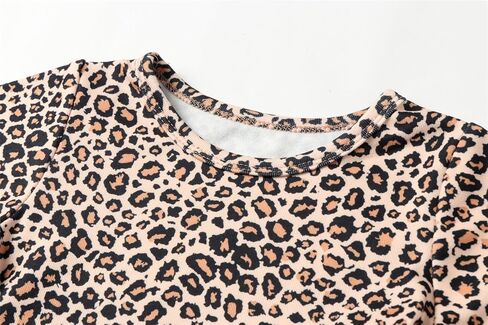 Mud Kingdom Girls Cartoon Dress Crew Neck Long Sleeve Printing Soft Spring Fall Casual Fall Winter in Saudi Arabia