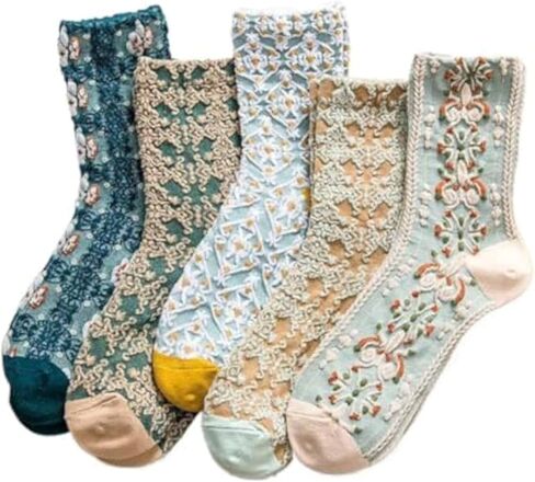 Lavish Lavender Argyle Socks: Elegant Frill & Jeweled Detail for Autumn Style in Saudi Arabia