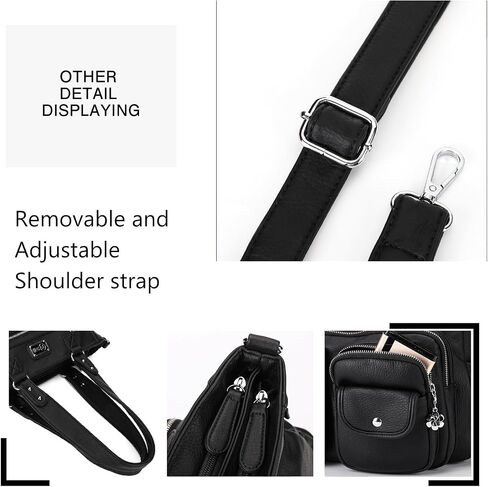 KL928 Large Purses for Women Shoulder Bag Tote Handbags Stylish Vegan Leather Hobo Bags Ladies in Saudi Arabia