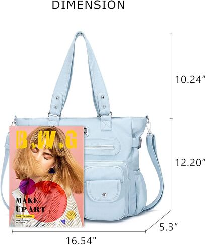 KL928 Large Purses for Women Shoulder Bag Tote Handbags Stylish Vegan Leather Hobo Bags Ladies in Saudi Arabia
