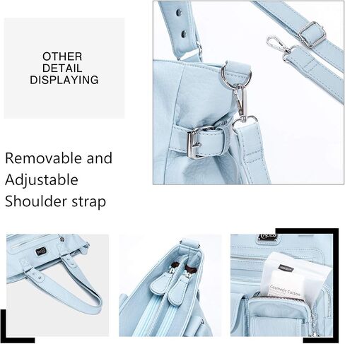 KL928 Large Purses for Women Shoulder Bag Tote Handbags Stylish Vegan Leather Hobo Bags Ladies in Saudi Arabia