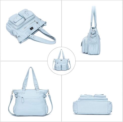 KL928 Large Purses for Women Shoulder Bag Tote Handbags Stylish Vegan Leather Hobo Bags Ladies in Saudi Arabia
